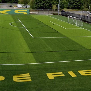 Grama Sintética de Campo de Futebol